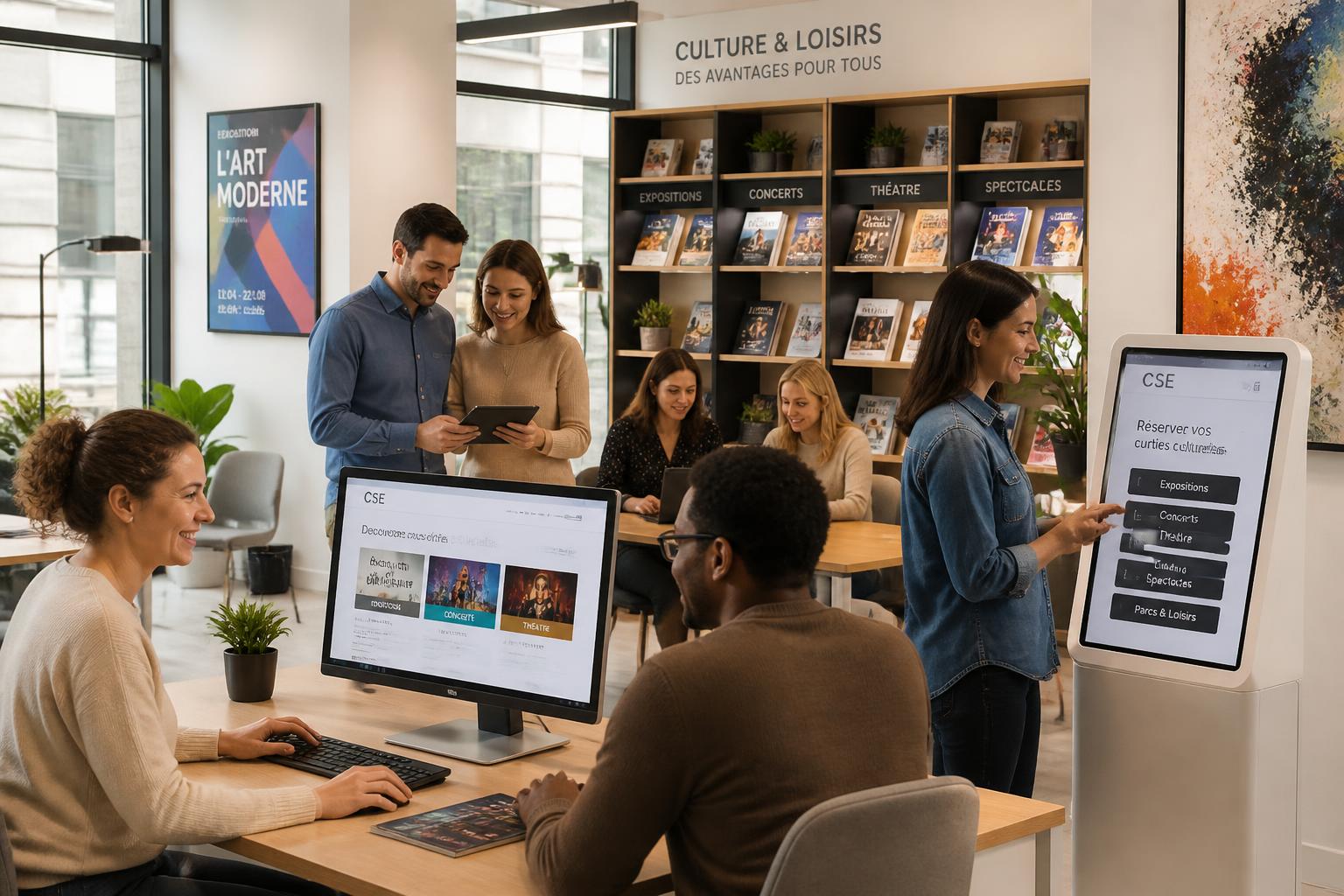 découvrez comment l'espace cse billetterie facilite l'accès aux offres culturelles pour les salariés, en optimisant la gestion des avantages et en valorisant le bien-être au travail.