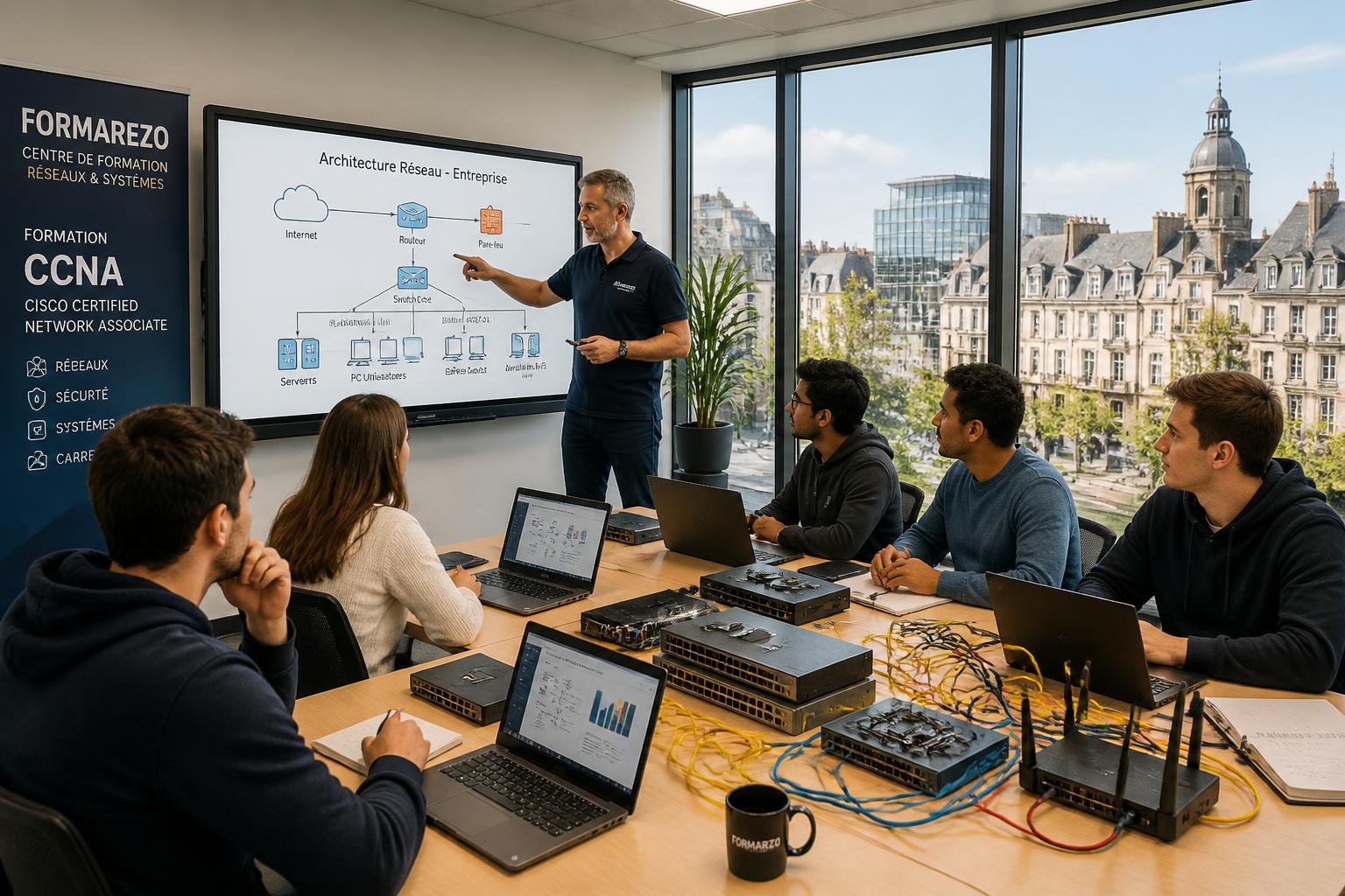 découvrez pourquoi une formation ccna à rennes est essentielle pour dynamiser votre carrière dans le domaine des réseaux, grâce à un enseignement de qualité et des opportunités professionnelles accrues.