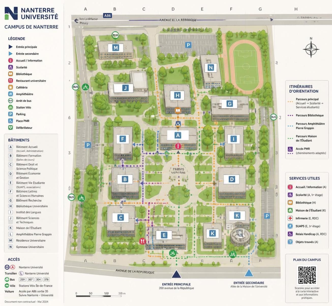 découvrez comment vous orienter facilement sur le campus de nanterre université grâce à notre carte détaillée et nos conseils pratiques pour ne jamais vous perdre.