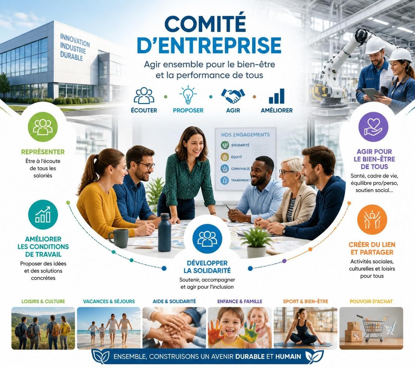 découvrez les avantages offerts par le comité d'entreprise vinci aux salariés du groupe, incluant des services, réductions et activités exclusives pour améliorer leur bien-être et leur qualité de vie.