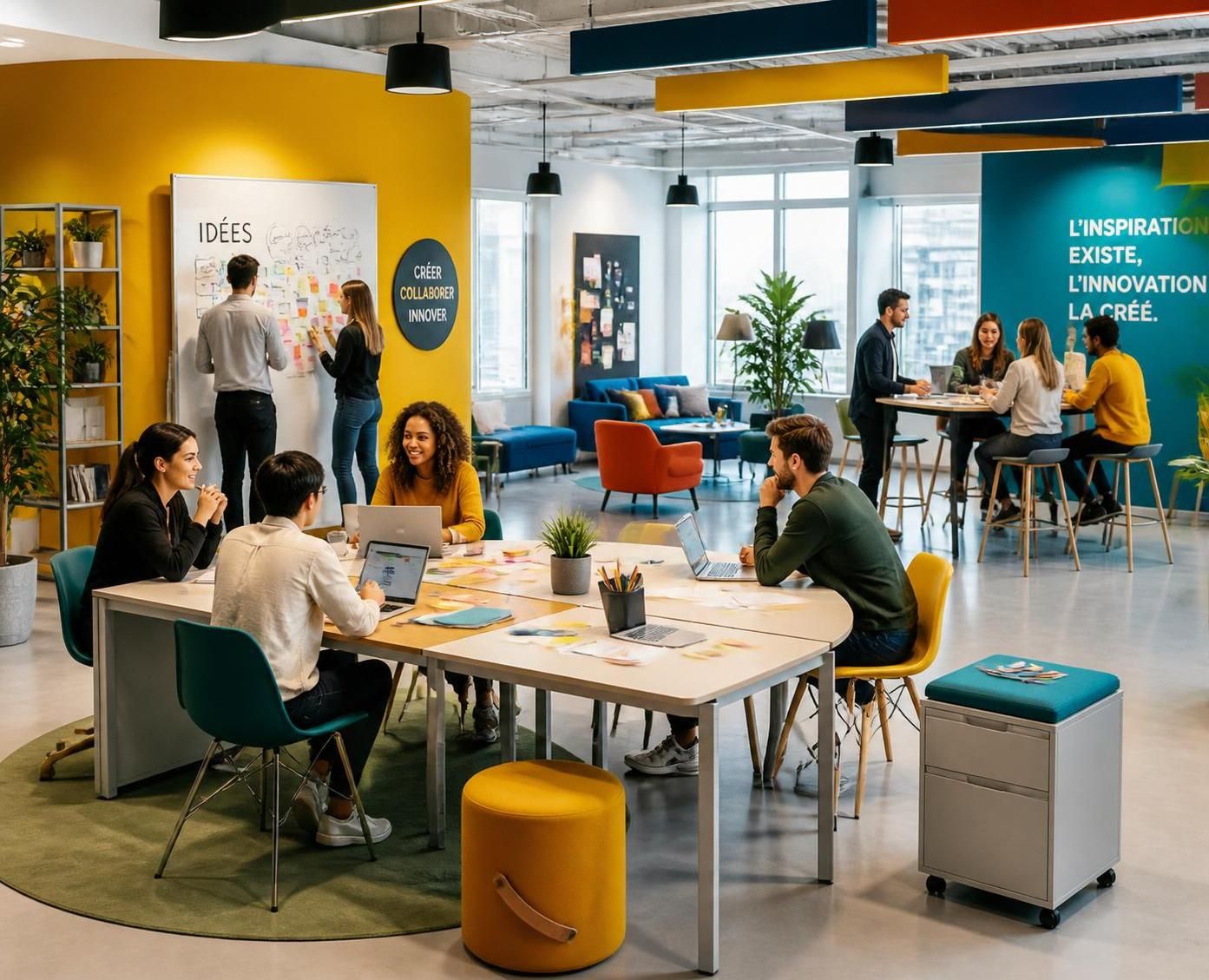découvrez comment un espace de créativité peut révolutionner la dynamique des équipes en entreprise en favorisant l'innovation, la collaboration et la motivation au travail.