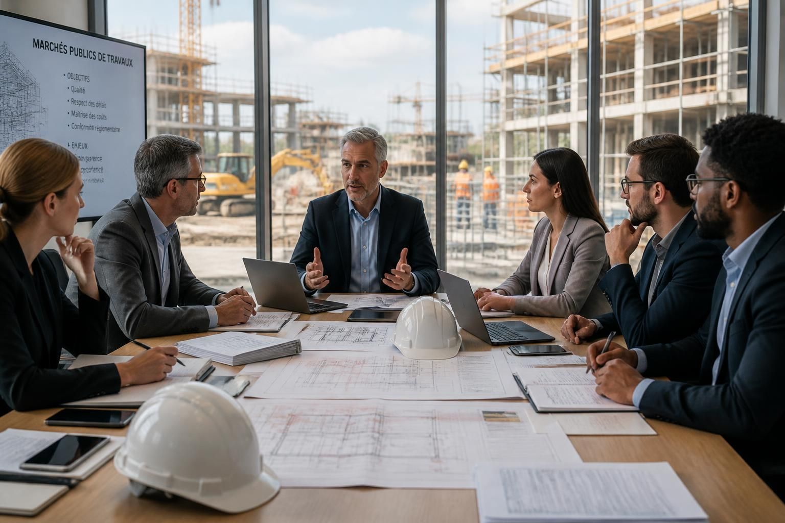découvrez les enjeux essentiels des marchés publics de travaux et améliorez vos compétences grâce à notre formation dédiée aux professionnels du secteur.