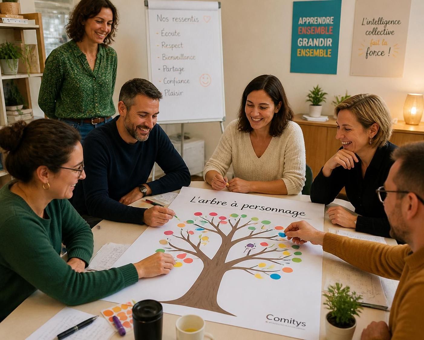découvrez comment l'arbre à personnage peut dynamiser vos sessions de formation en favorisant l'interaction, la créativité et la cohésion entre les participants grâce à cet ice breaker innovant.