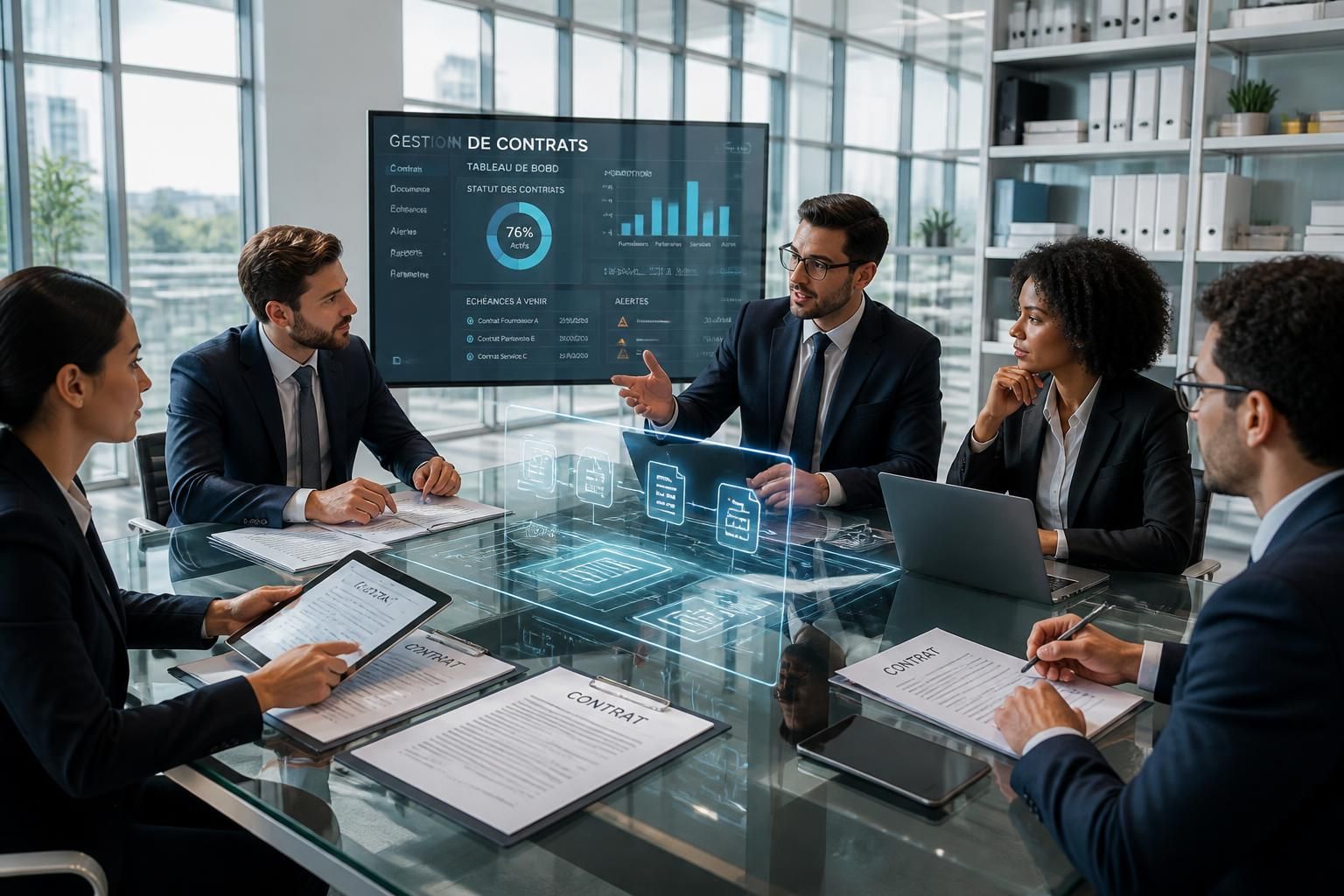 polyacte est un outil essentiel pour simplifier et optimiser la gestion des contrats en entreprise, facilitant le suivi, l'organisation et la conformité des documents juridiques.