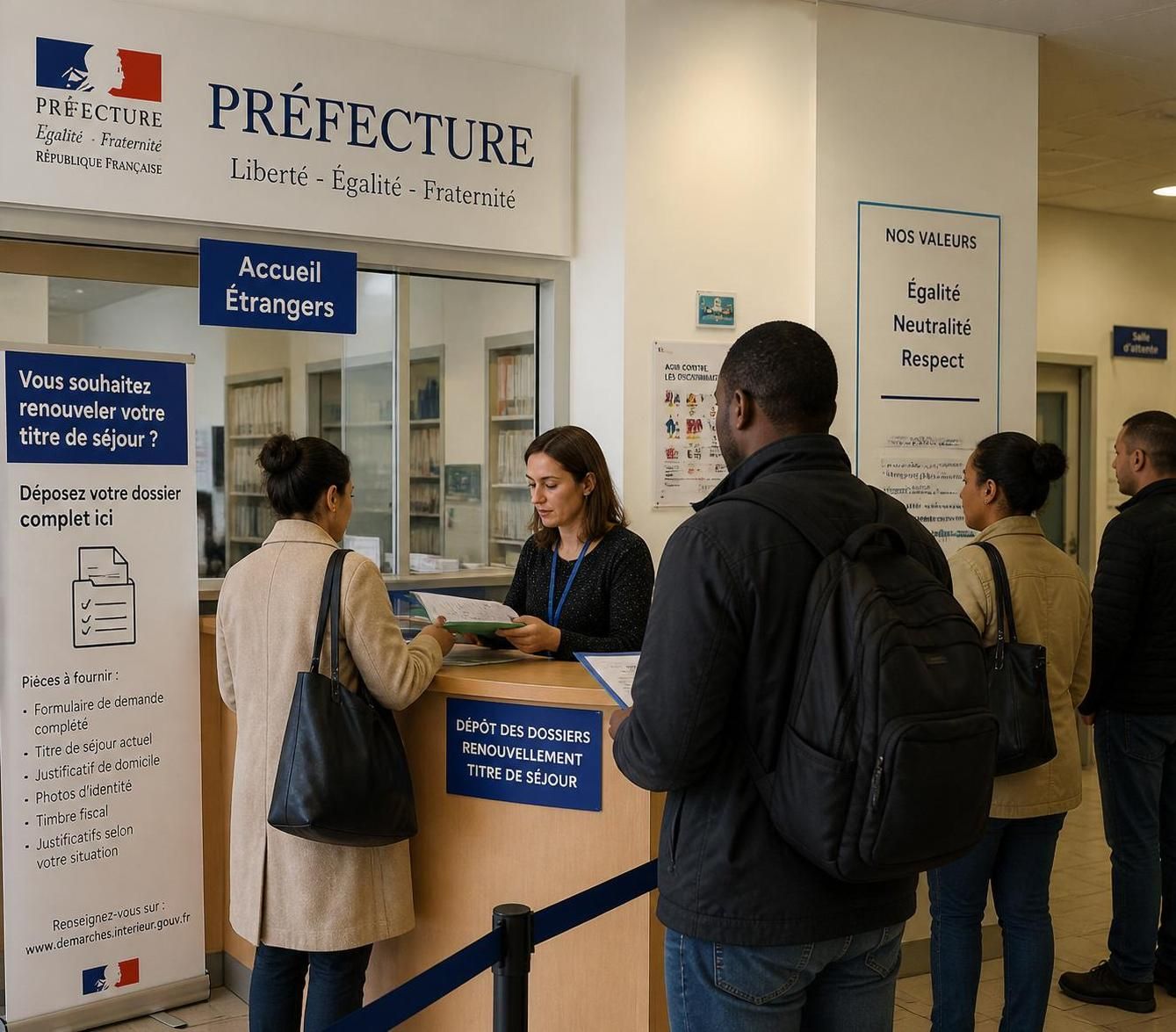 découvrez les démarches prioritaires pour renouveler votre titre de séjour vie privée et familiale en toute simplicité et connaître les documents essentiels à fournir.
