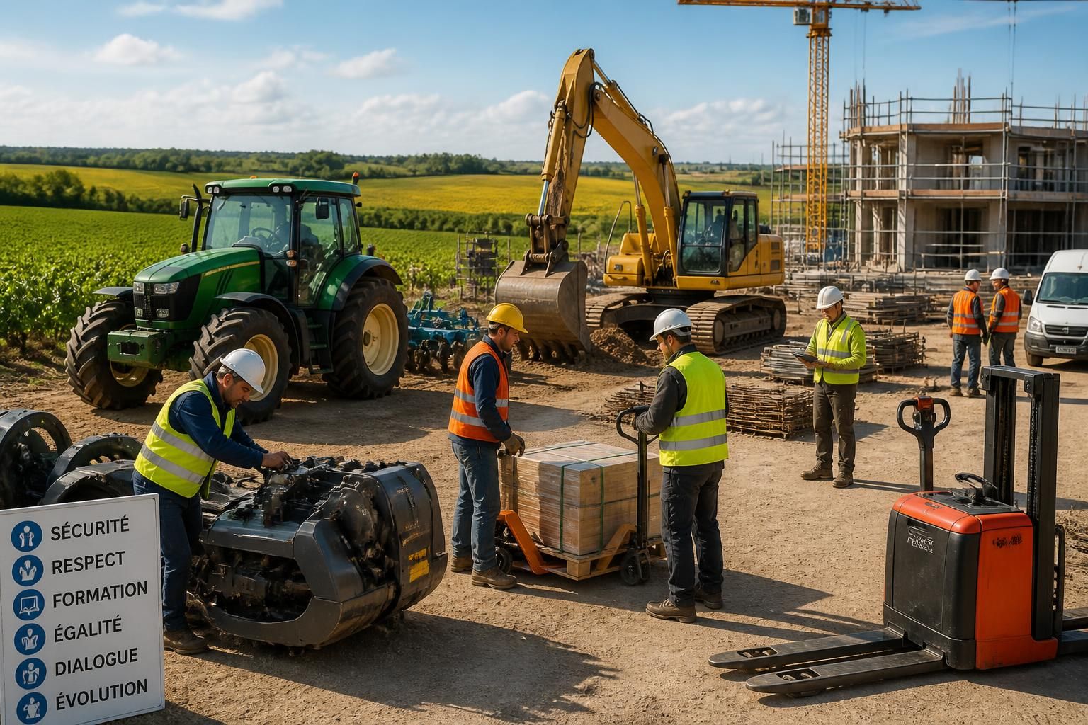 découvrez les dernières clauses clés des conventions collectives pour les matériels agricoles, le btp et la manutention, et comprenez leurs impacts sur les conditions de travail.
