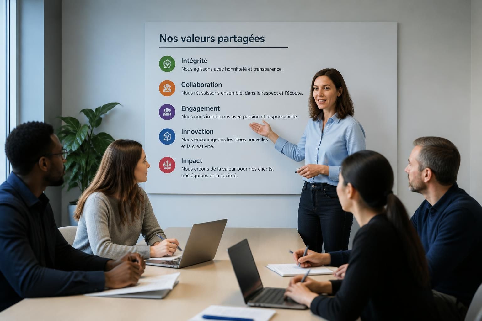 découvrez comment définir et instaurer des valeurs fortes pour renforcer la culture d'entreprise et unir efficacement vos équipes.