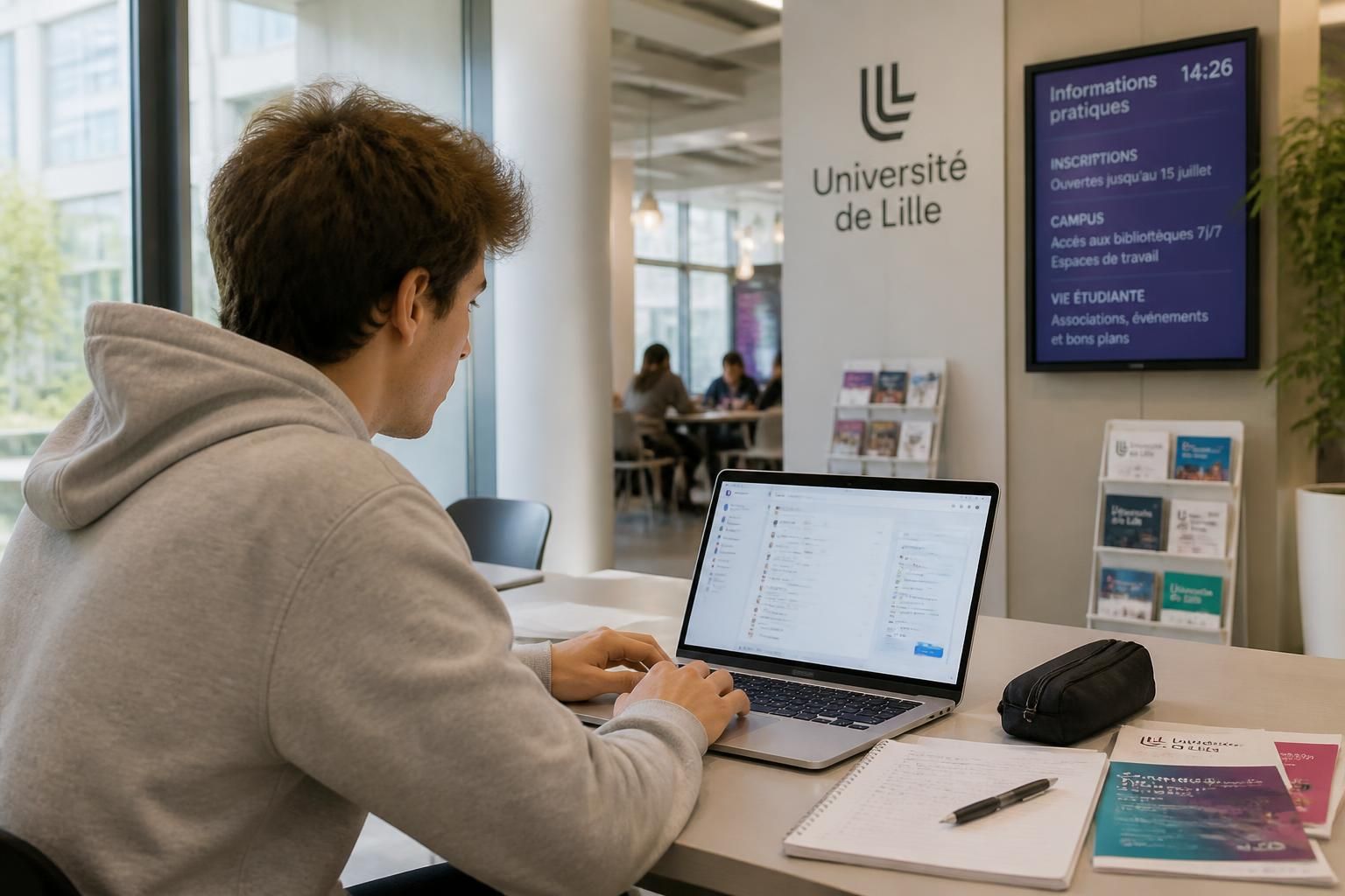 accédez facilement à la messagerie et aux outils numériques dédiés aux étudiants de l'ent centrale lille pour faciliter votre vie universitaire.