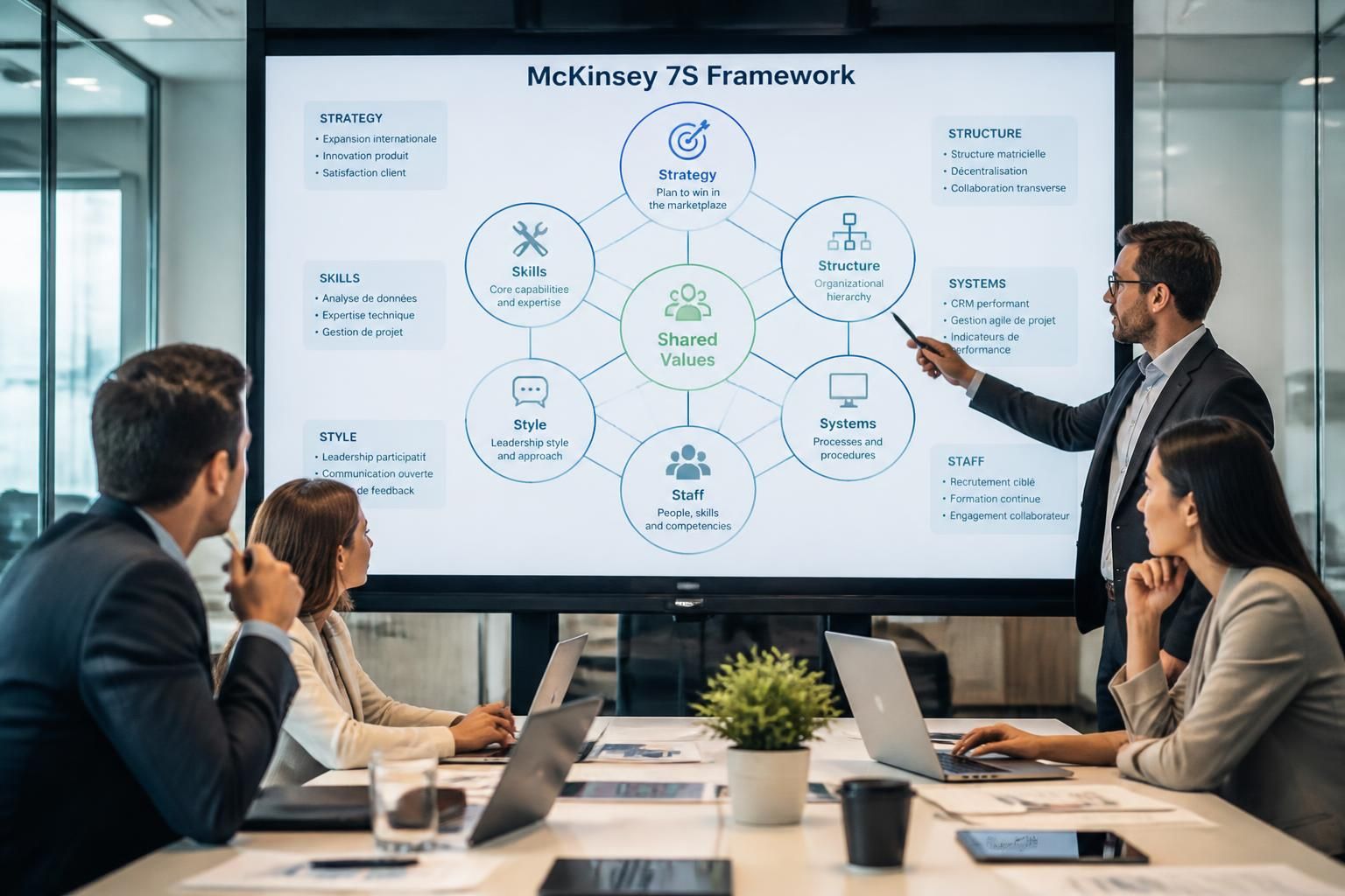 découvrez la matrice 7s de mckinsey et des exemples pratiques pour optimiser la performance de votre entreprise. guide complet pour une stratégie efficace.