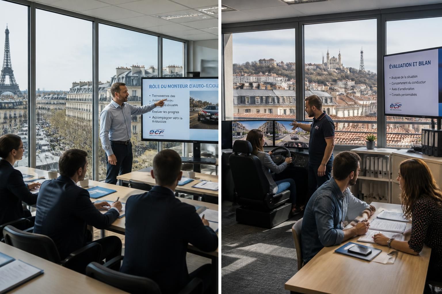 découvrez les meilleurs centres de formation pour devenir moniteur auto-école à paris et lyon. formations certifiées, programmes adaptés et accompagnement professionnel pour réussir votre carrière.
